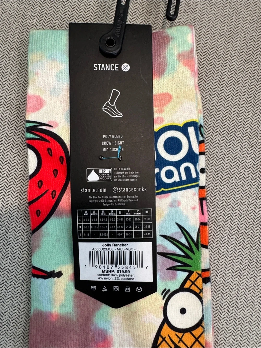 Stance Jolly Rancher Tie-Dye Socks